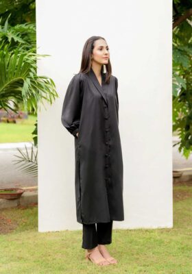 Nora Co-ord Set - Jet Black