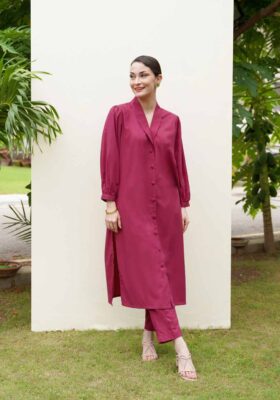 Nora Co-ord Set - Magenta