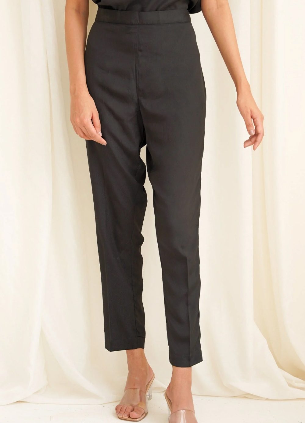 PANT-026-BLK-S - 1world Fashion
