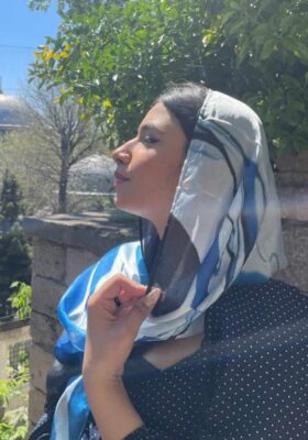 Qudrat (Wonders Of Nature) Scarf - Samandar Blue