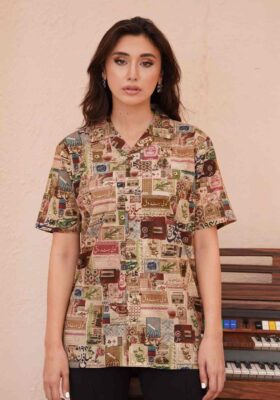 Retro Shirt - Antique Beige