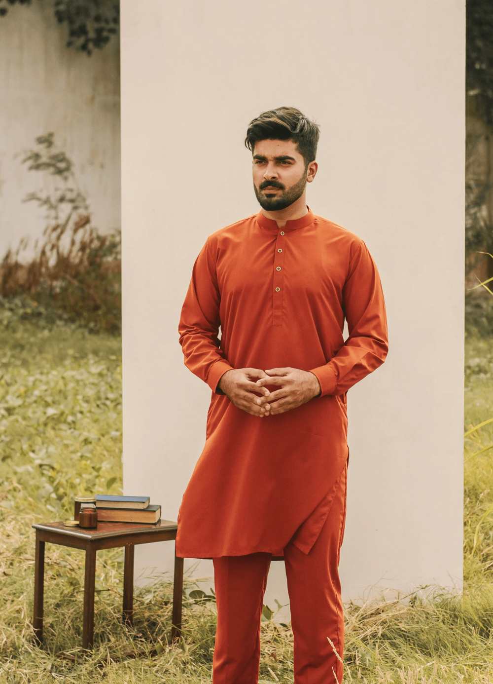 Burnt Orange - Sherwani (Men)