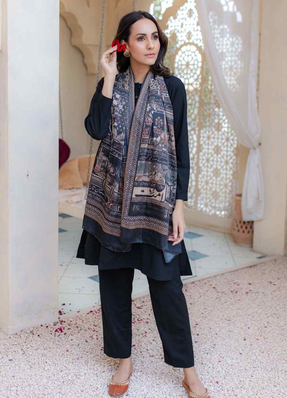 TAJMAHAL-003-BLK - 1world Fashion