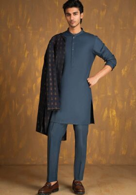 Navy Blue Special Kurta
