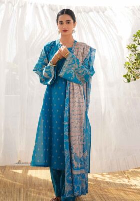 Vasl (Connection) - Turquoise Blue Dupatta