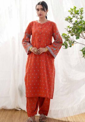 Vasl (Connection) Co-ord Set - Burnt Orange