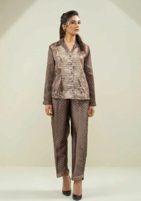 Virsa (Heritage) Co-ord Set - Black Gold