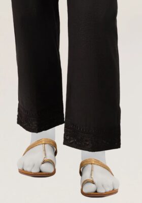 Black Lawn Trousers
