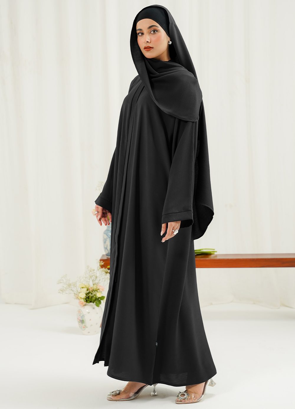 Misk Abaya Set - Buttoned Up