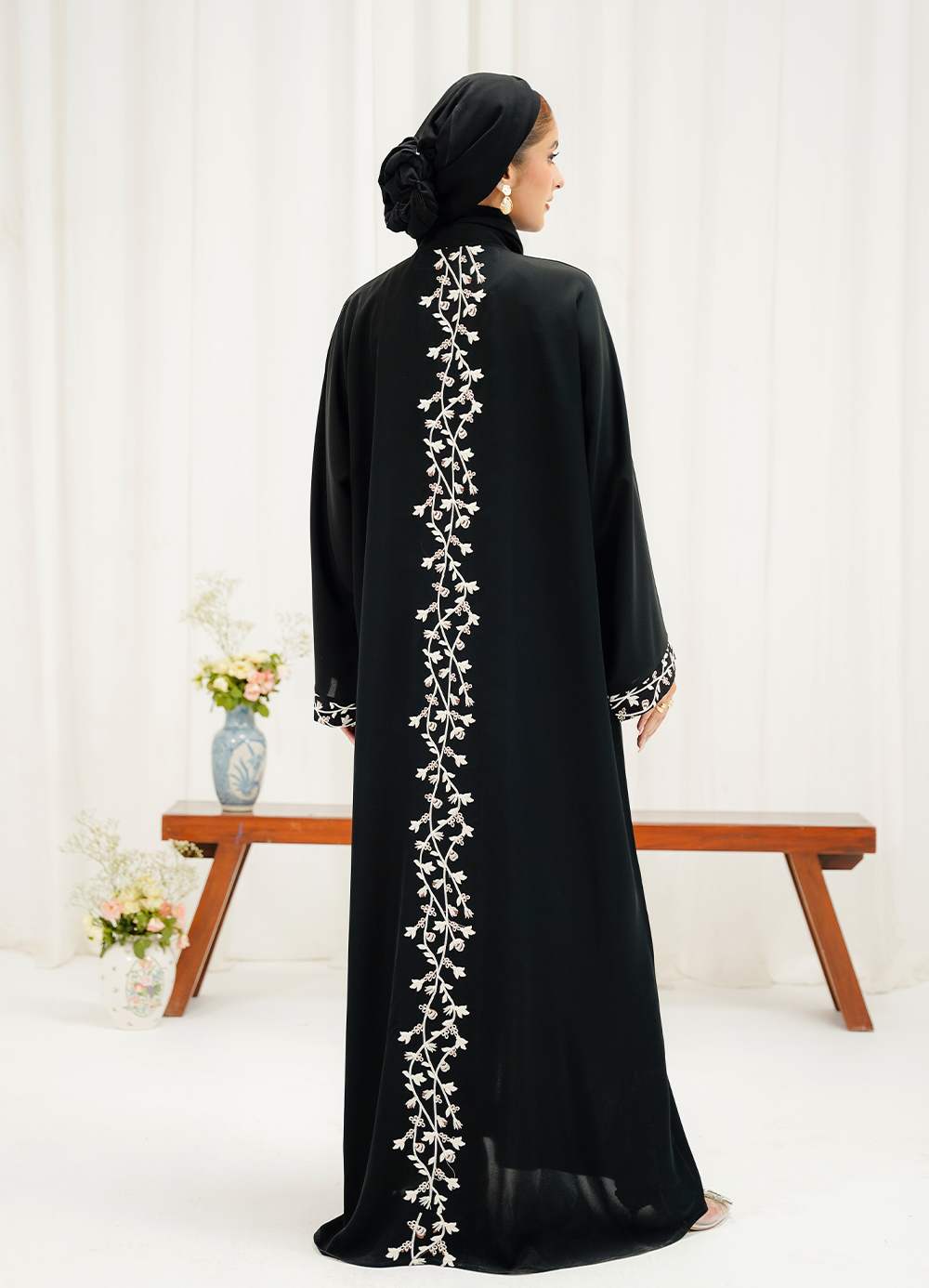 Stella Abaya Set - Buttoned Up - Image 2