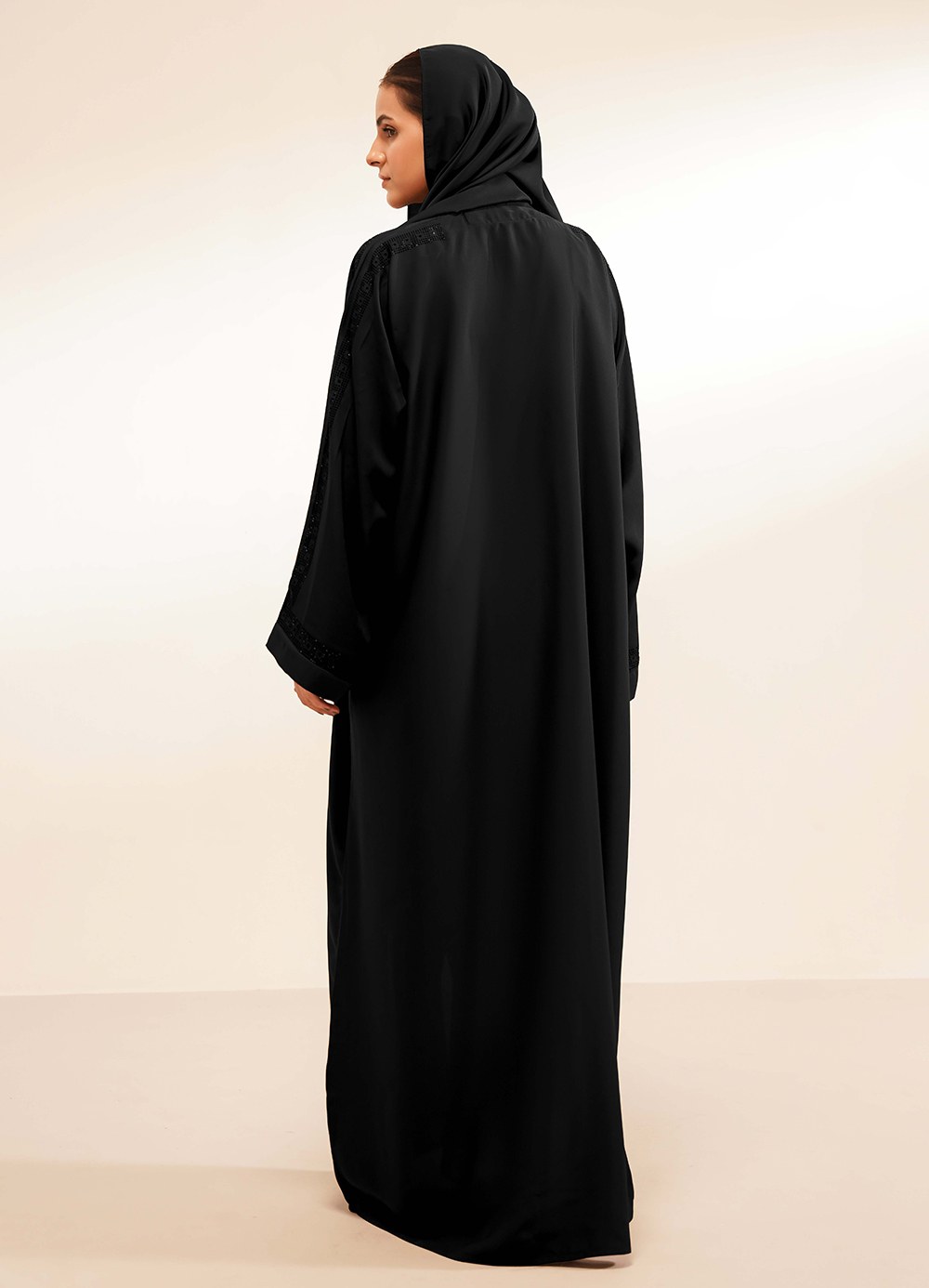 Layali Abaya Set - Buttoned Up - Image 5